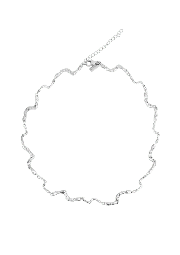 Nightfall Gilded Necklace - Silver