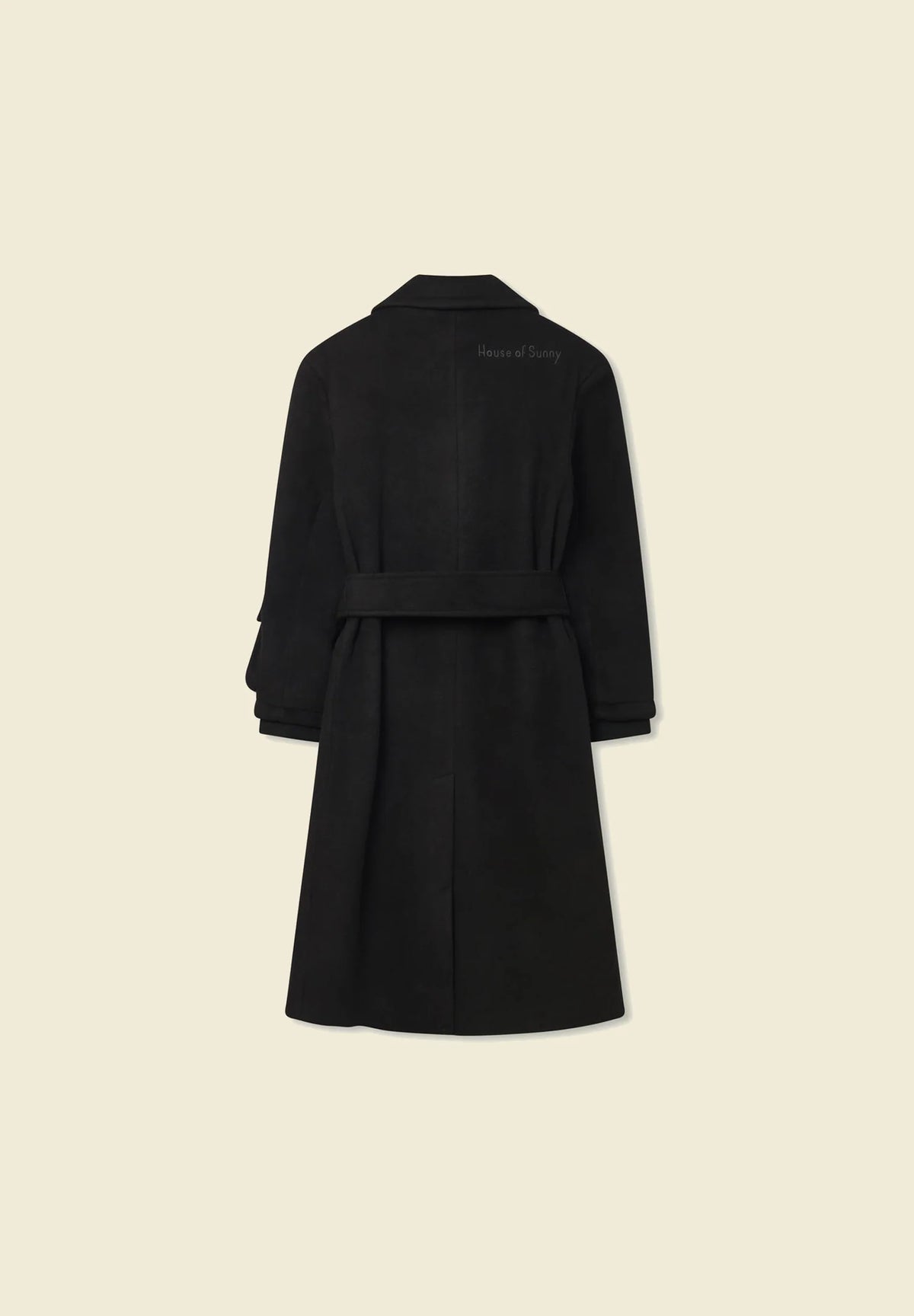 Accent Overcoat - Noir