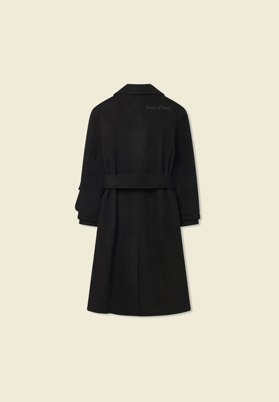 Accent Overcoat - Noir