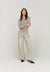 13OZ Wide Leg Denim - Grey Rinse