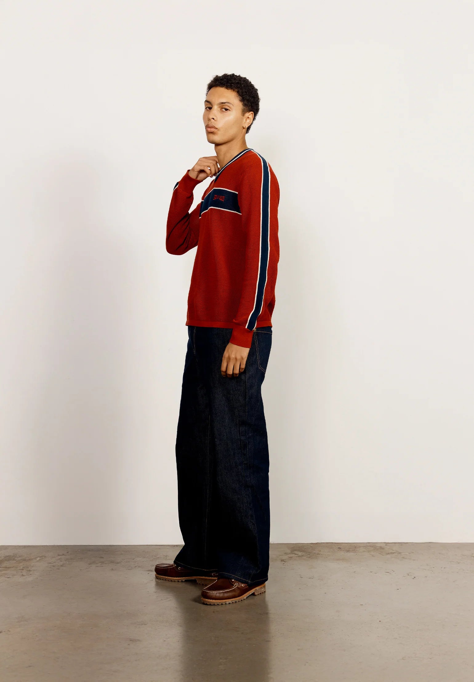 Joey Unisex Knit - Cherry