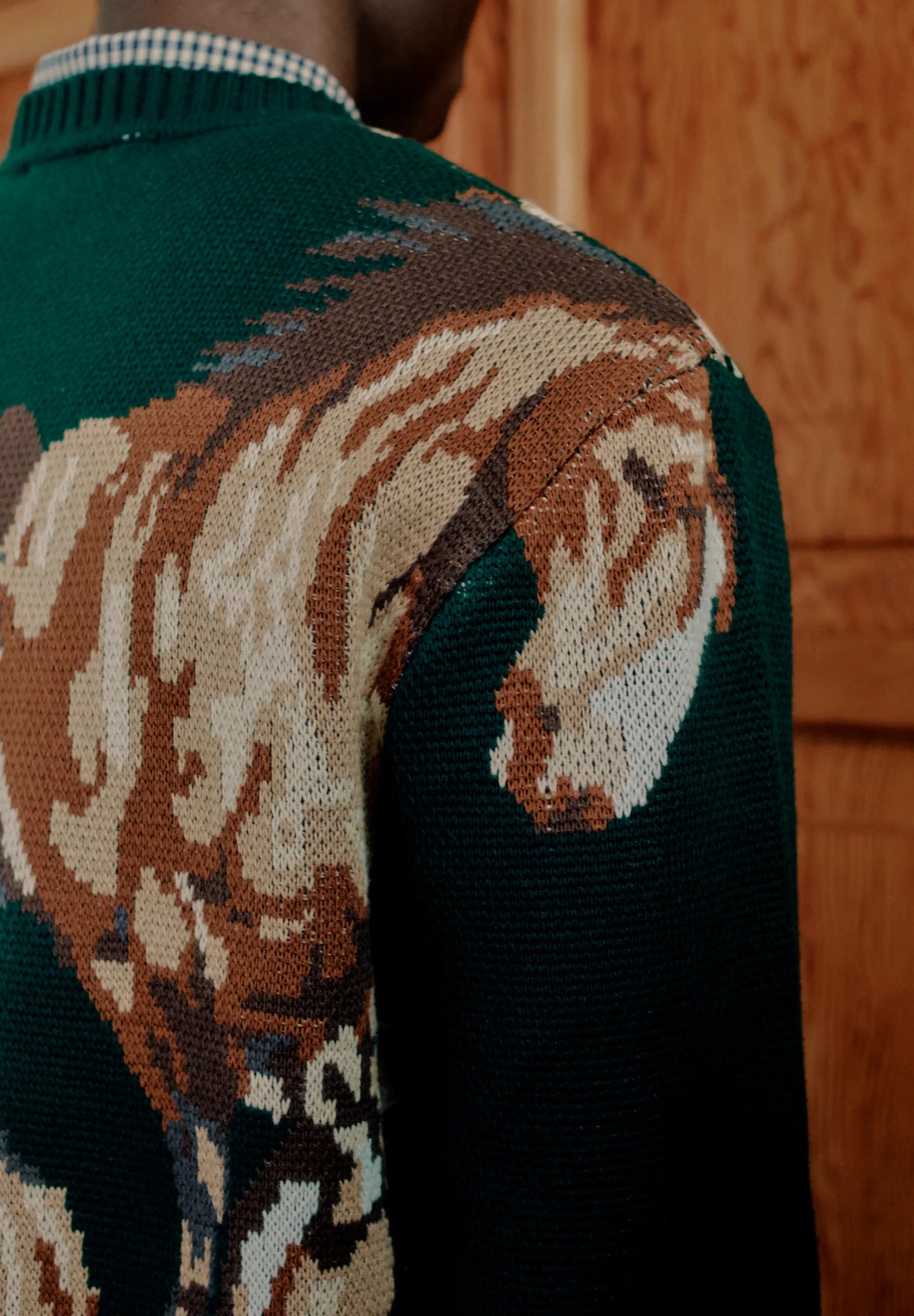 Wild Horses Jumper - Emerald Green