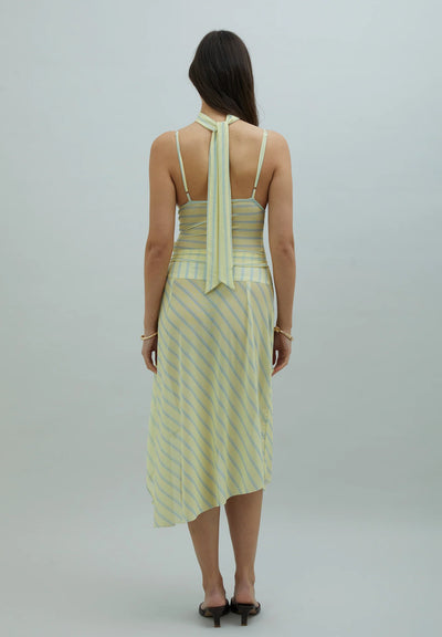 Mesh Cami Top - Striped