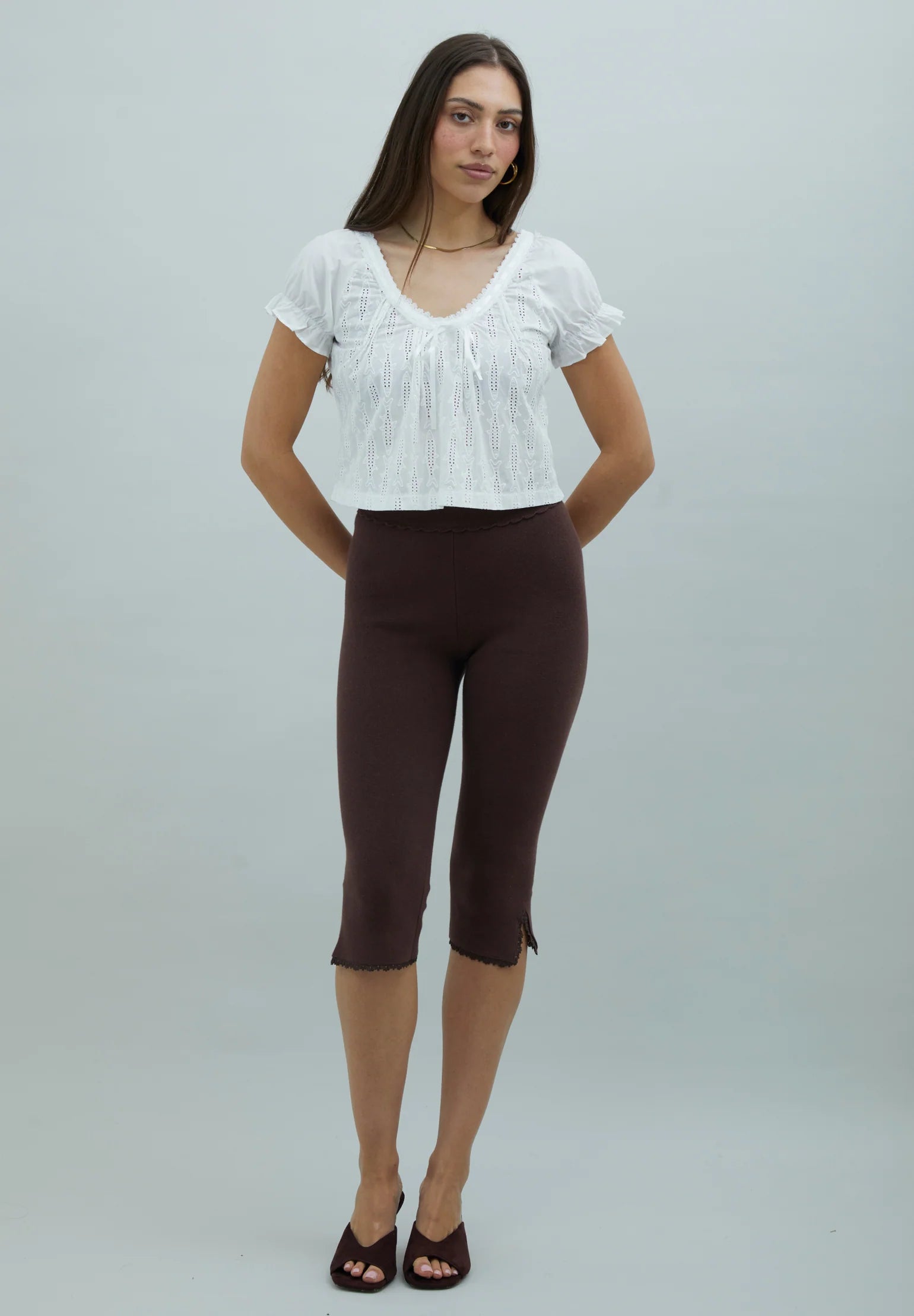 Sea Breeze Cotton Top - Ivory