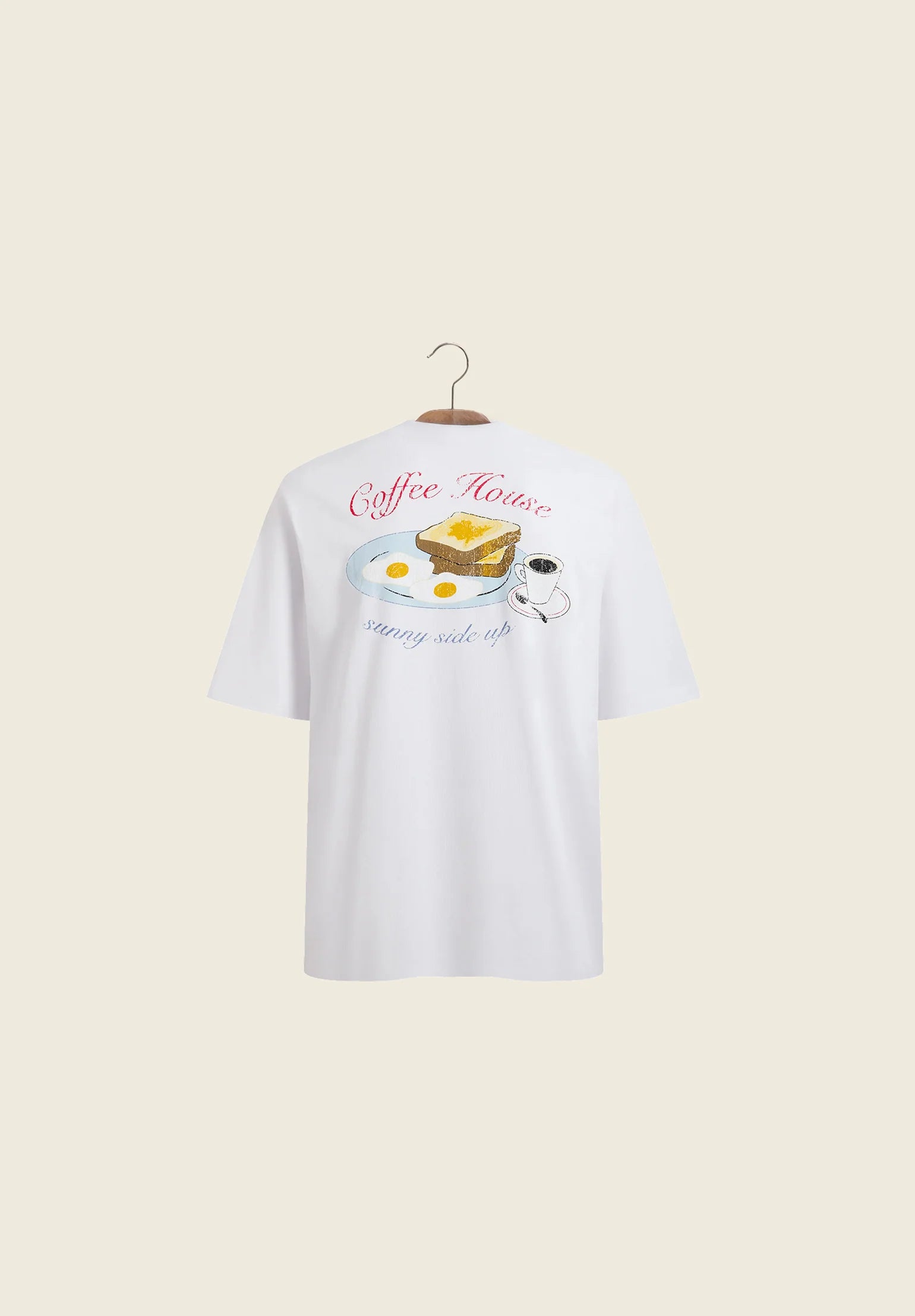 Sunny Side Up Unisex Tee - White