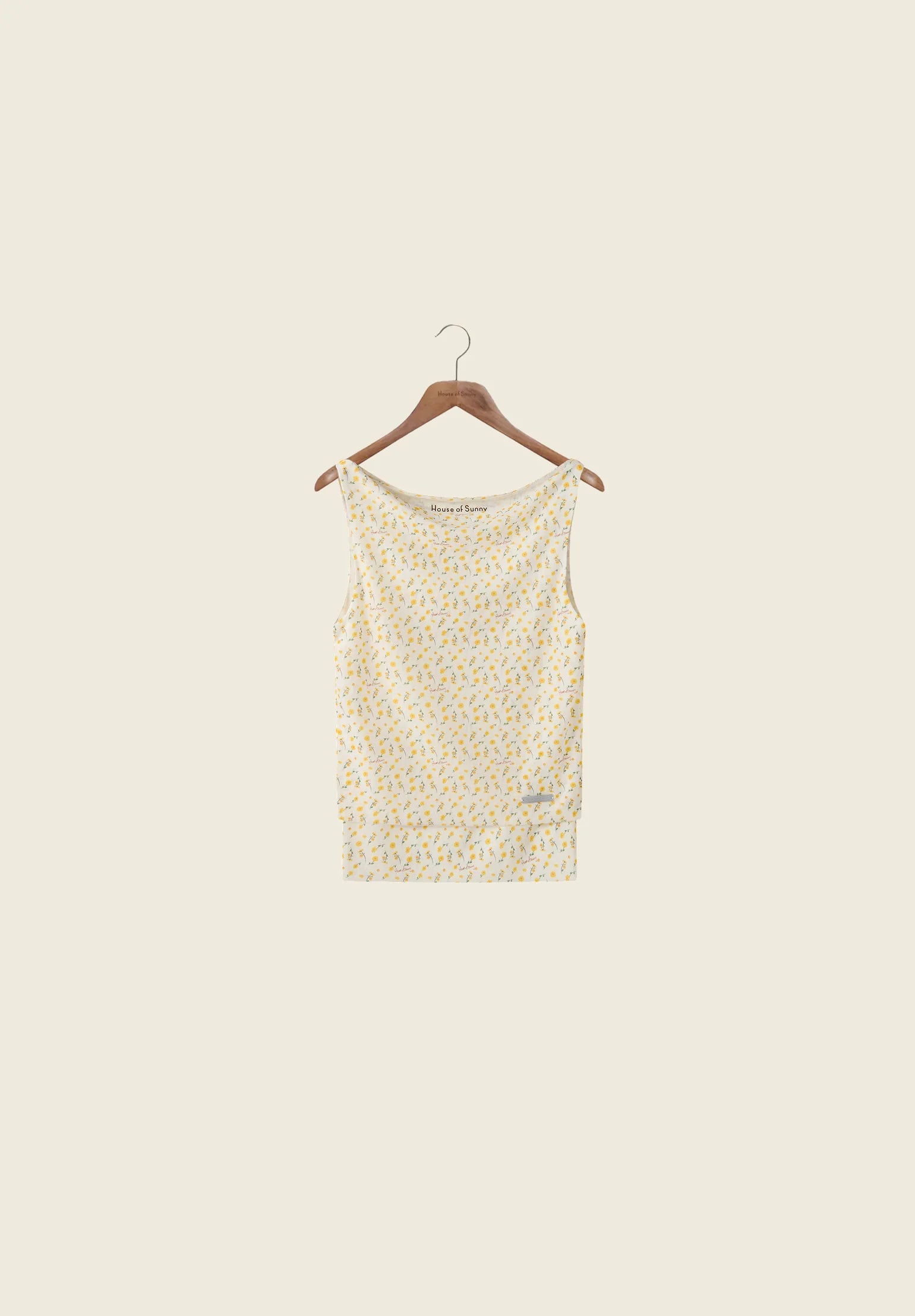 Double Layer Mesh Vest - Buttercup