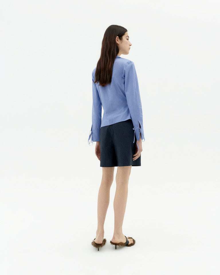 Lenie Blouse - Persian Blue
