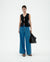 Elsie Bows Top - Black
