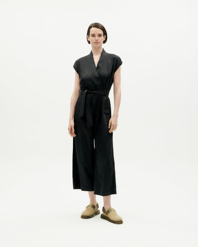 Malawi Sleeveless Jumpsuit - Black