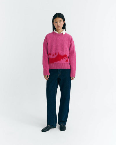 Petra Knitted Sweater - Pink