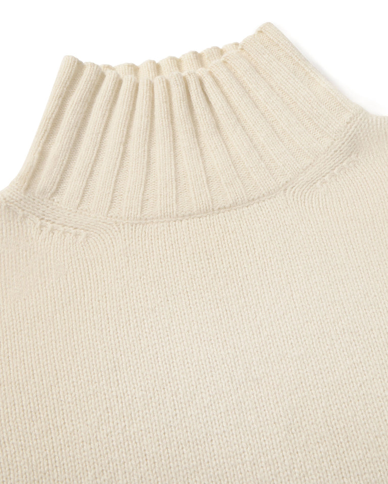 Imogen Knitted Sweater - Ecru