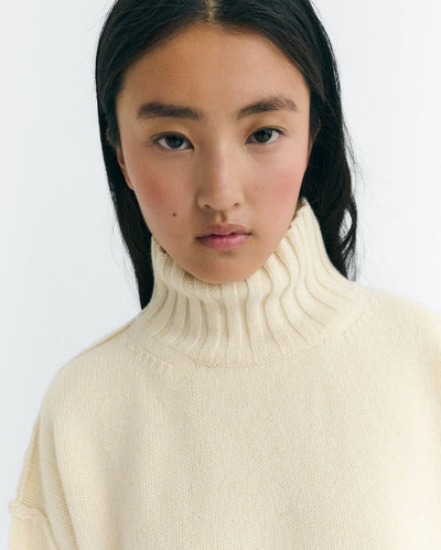 Imogen Knitted Sweater - Ecru