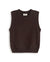 Kaia Knitted Vest - Brown