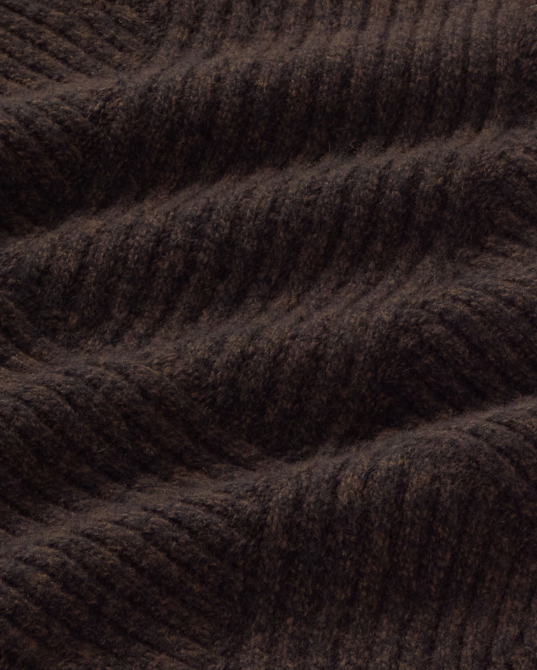 Kaia Knitted Vest - Brown