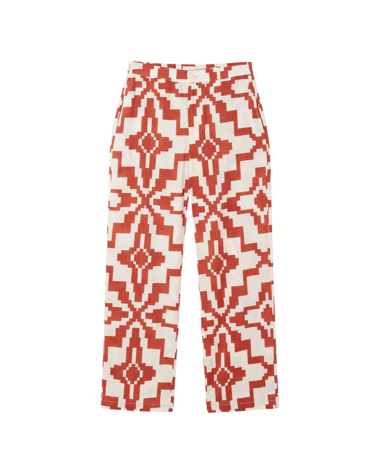 Mariam Pants - Orange Illusion