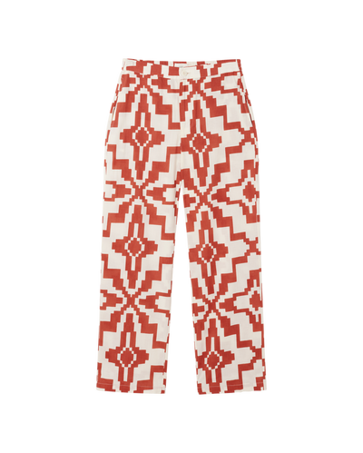 Mariam Pants - Orange Illusion
