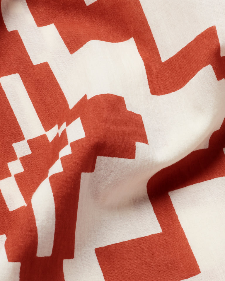 Mariam Pants - Orange Illusion