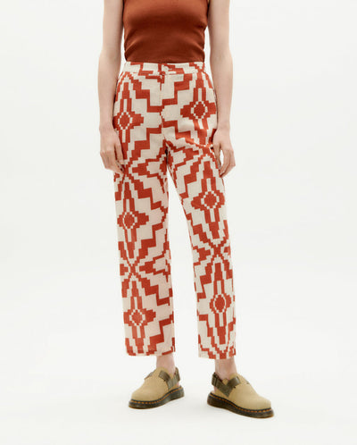Mariam Pants - Orange Illusion