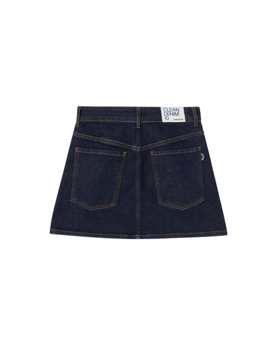 Mini Denim Kimmy Skirt - Mid Blue