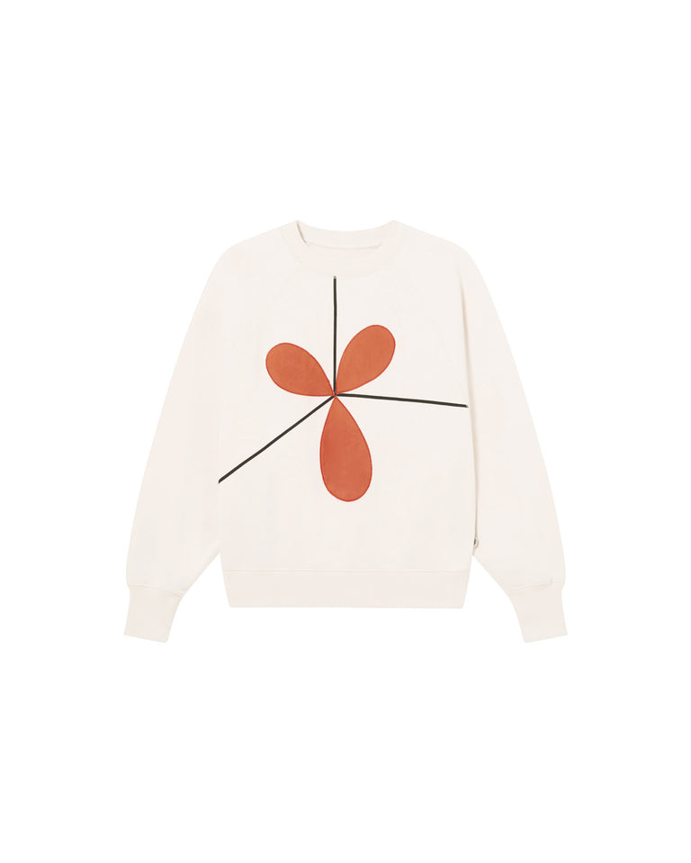 Sabine Bonnie Sweatshirt - White