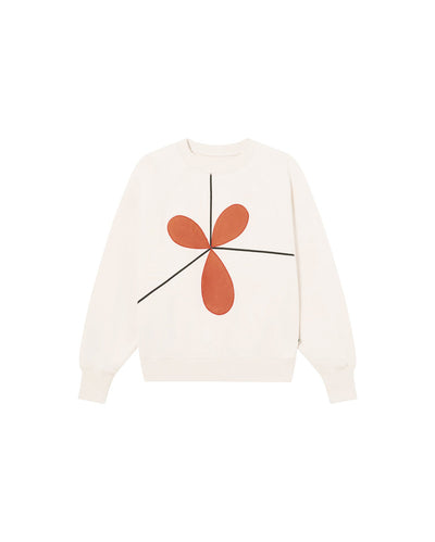 Sabine Bonnie Sweatshirt - White
