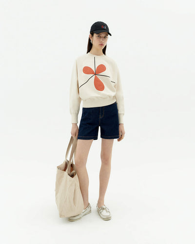 Sabine Bonnie Sweatshirt - White