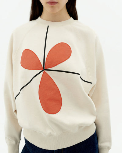 Sabine Bonnie Sweatshirt - White
