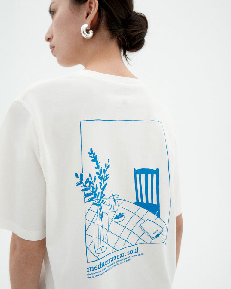 Lucia Tee Sobremsa - White