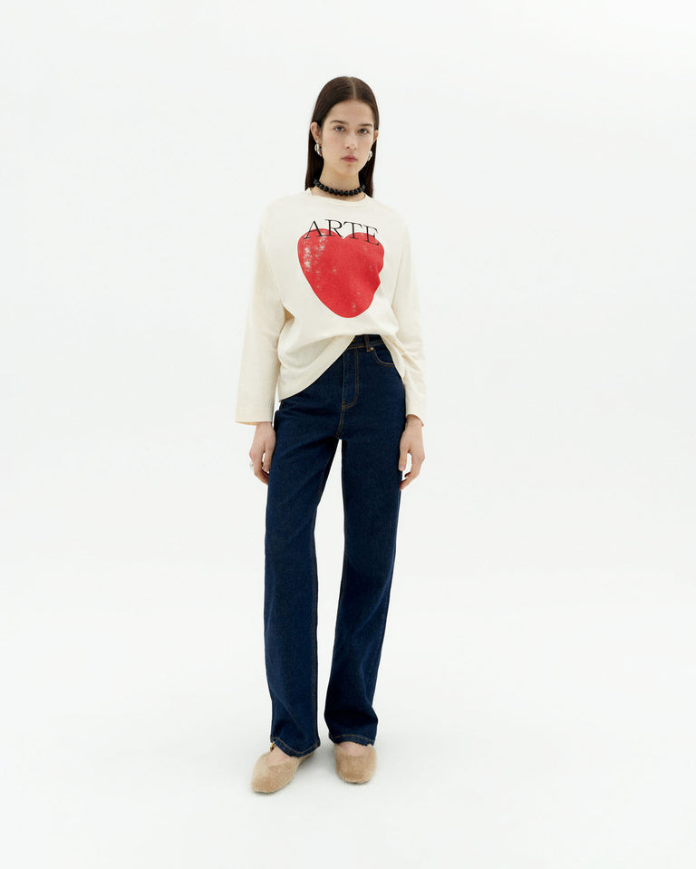 Art & Love Emily T-Shirt - White