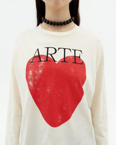 Art & Love Emily T-Shirt - White