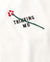 Embroidered Flor Lucia T-Shirt - White
