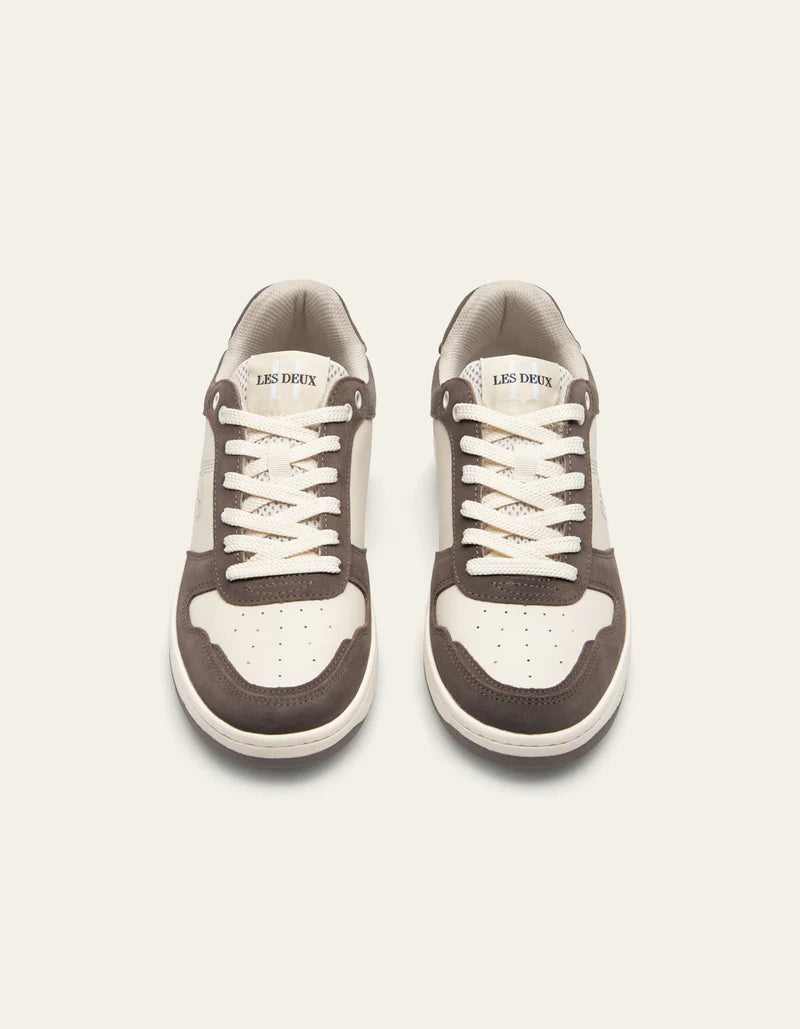 Wright Basketball Sneaker - White/Walnut