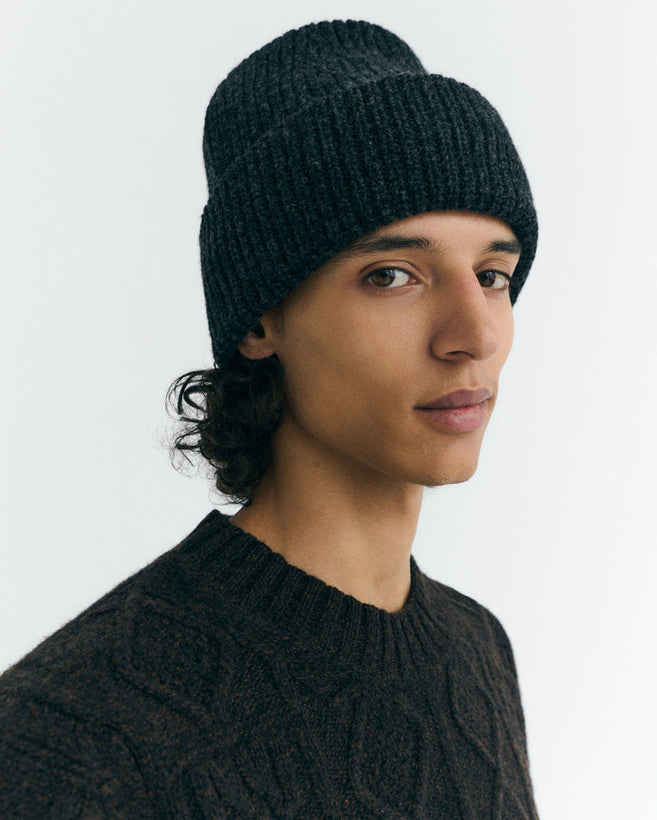 Ruby Beanie - Antracita /  Grey Wool