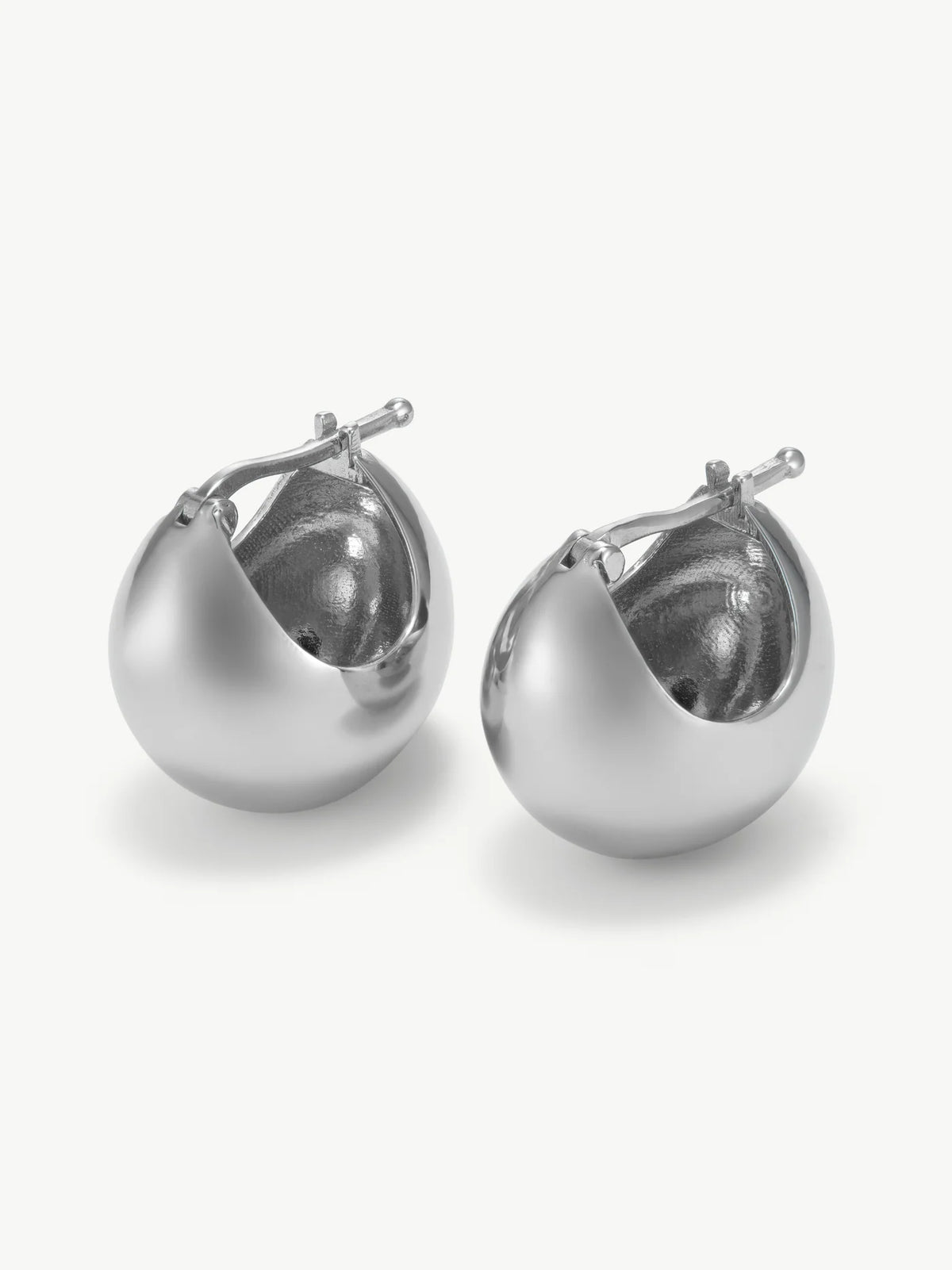 Zadie Ball Hoops - Sterling Silver