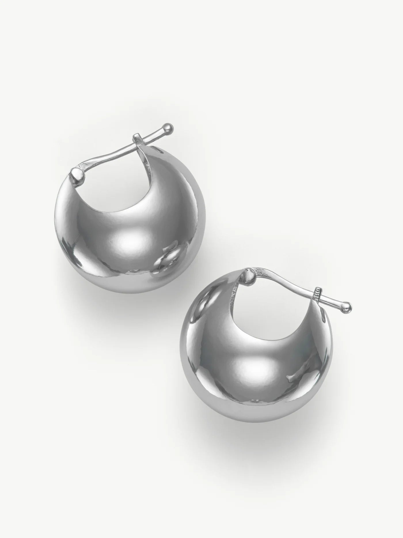 Zadie Ball Hoops - Sterling Silver