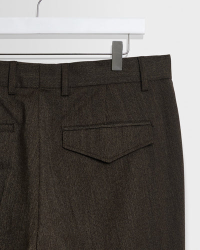 Aubyn Trousers Wool Blend - Two Tone Brown
