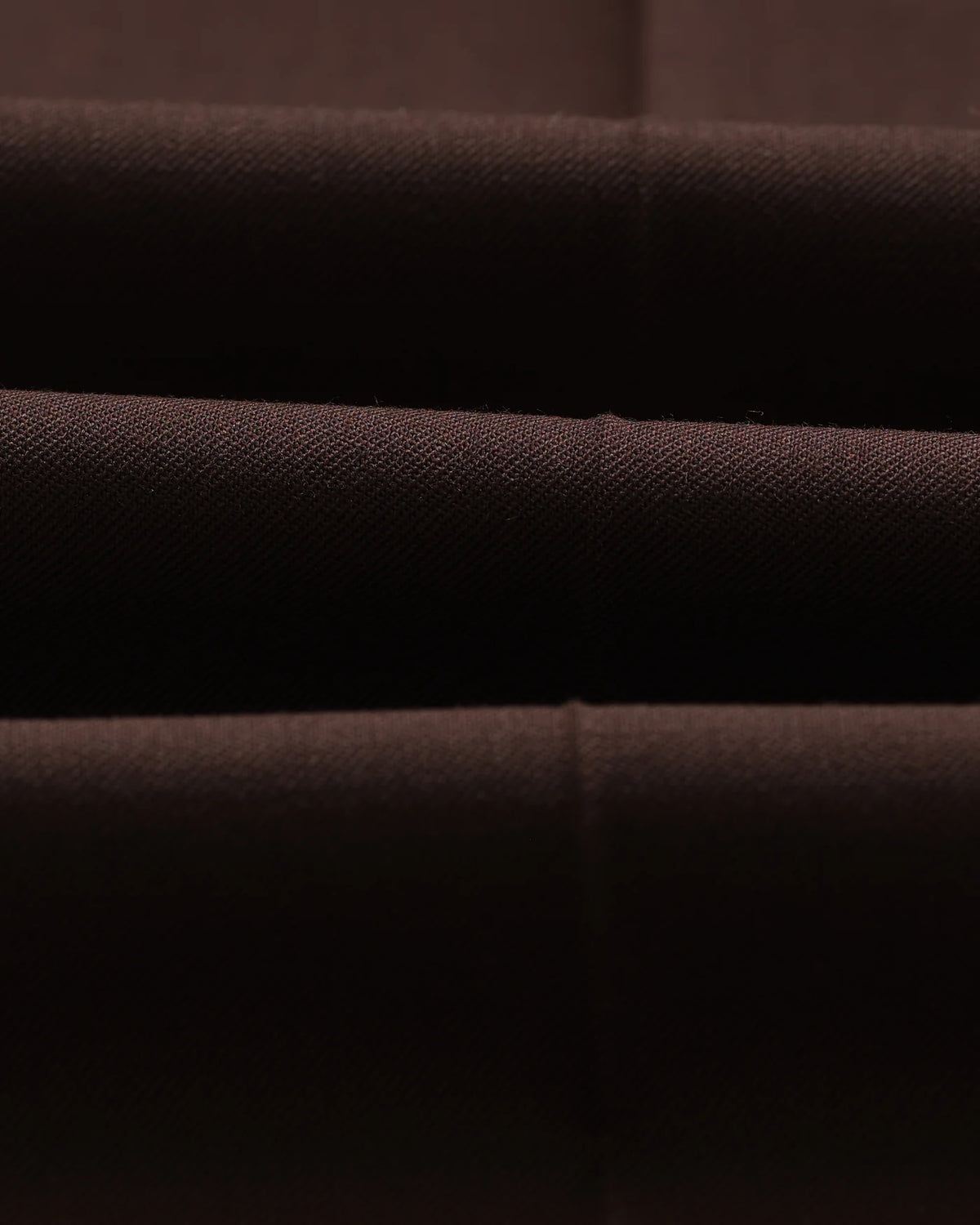 Aubyn Wool Blend  Twill Trousers - Brown