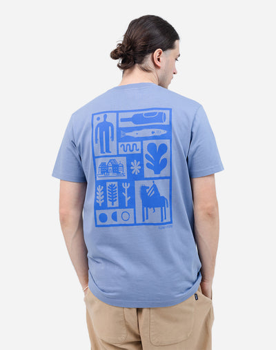 Essentials T-Shirt - Azure Blue