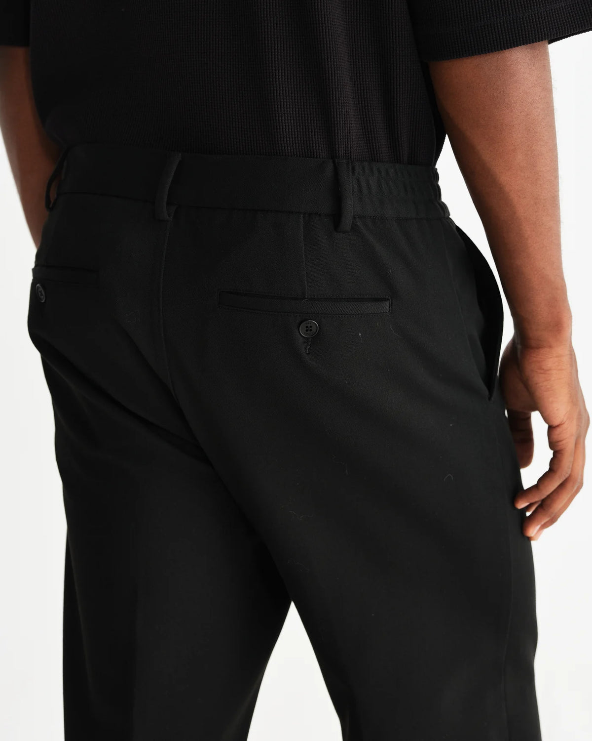 Bayham Viscose Trousers - Black