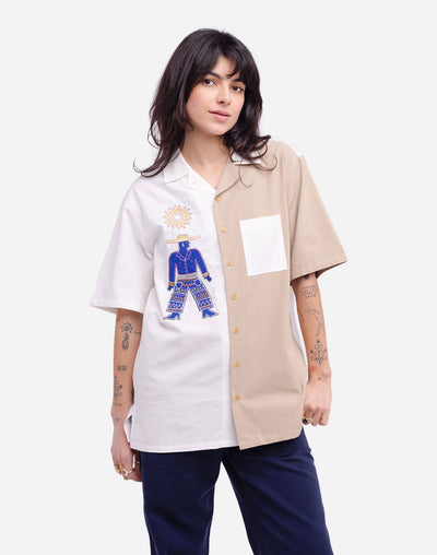 Aloha Fishermans Cove Shirt - Bicoloured