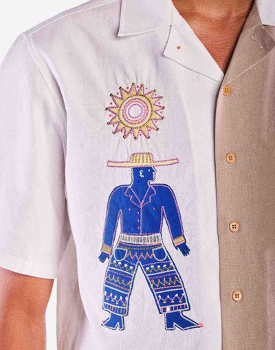 Aloha Fishermans Cove Shirt - Bicoloured