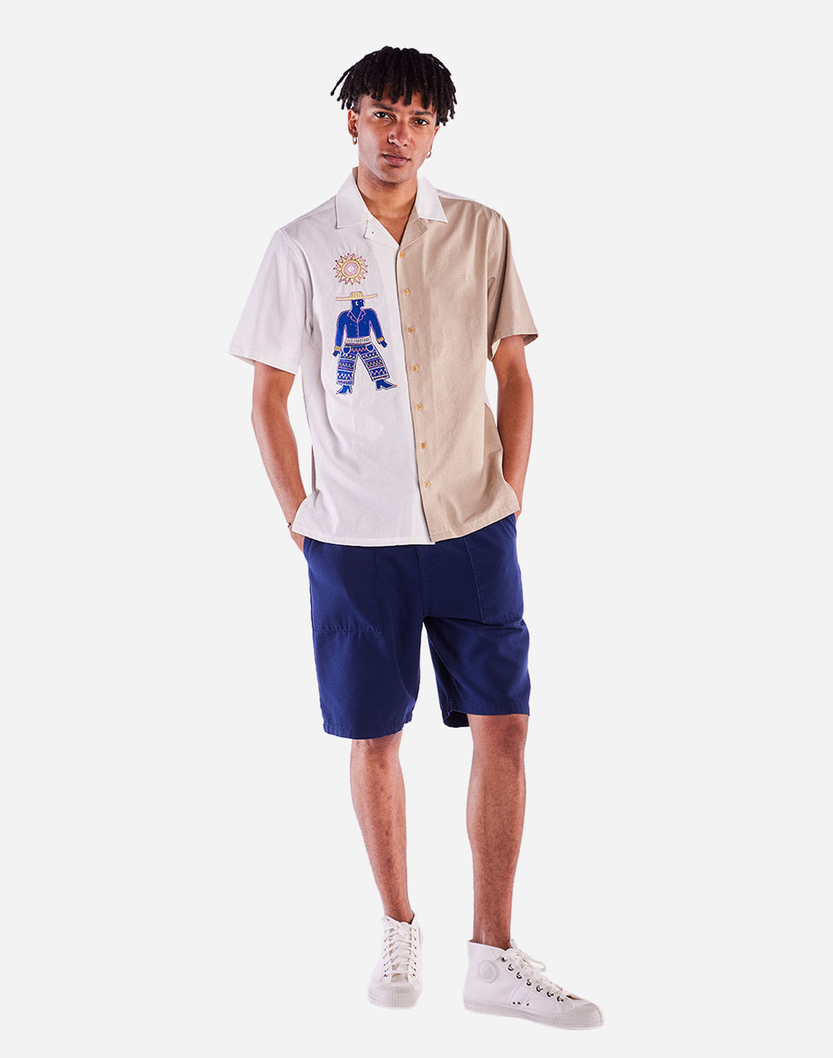 Aloha Fishermans Cove Shirt - Bicoloured