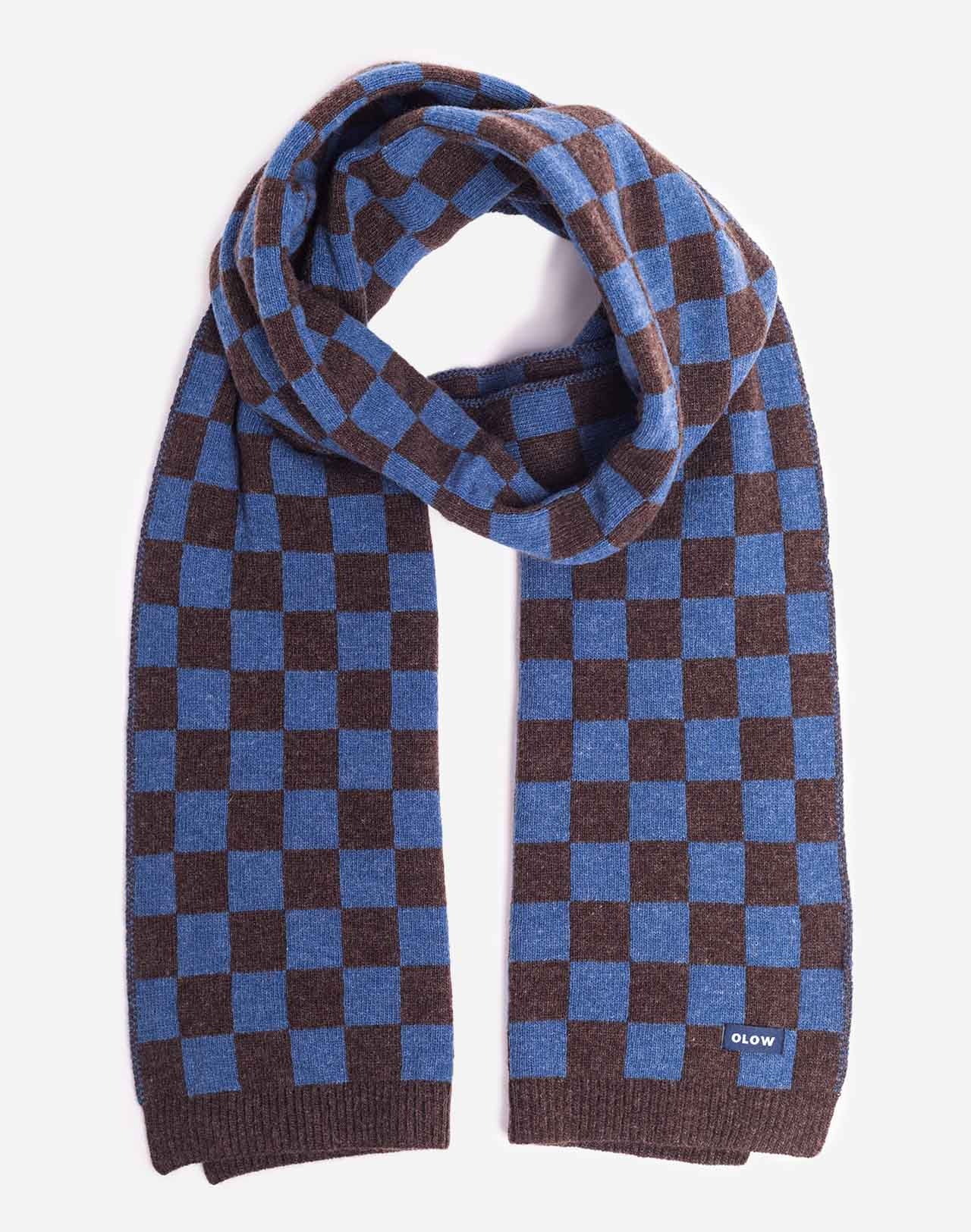 Horn Damier Scarf - Bicoloured