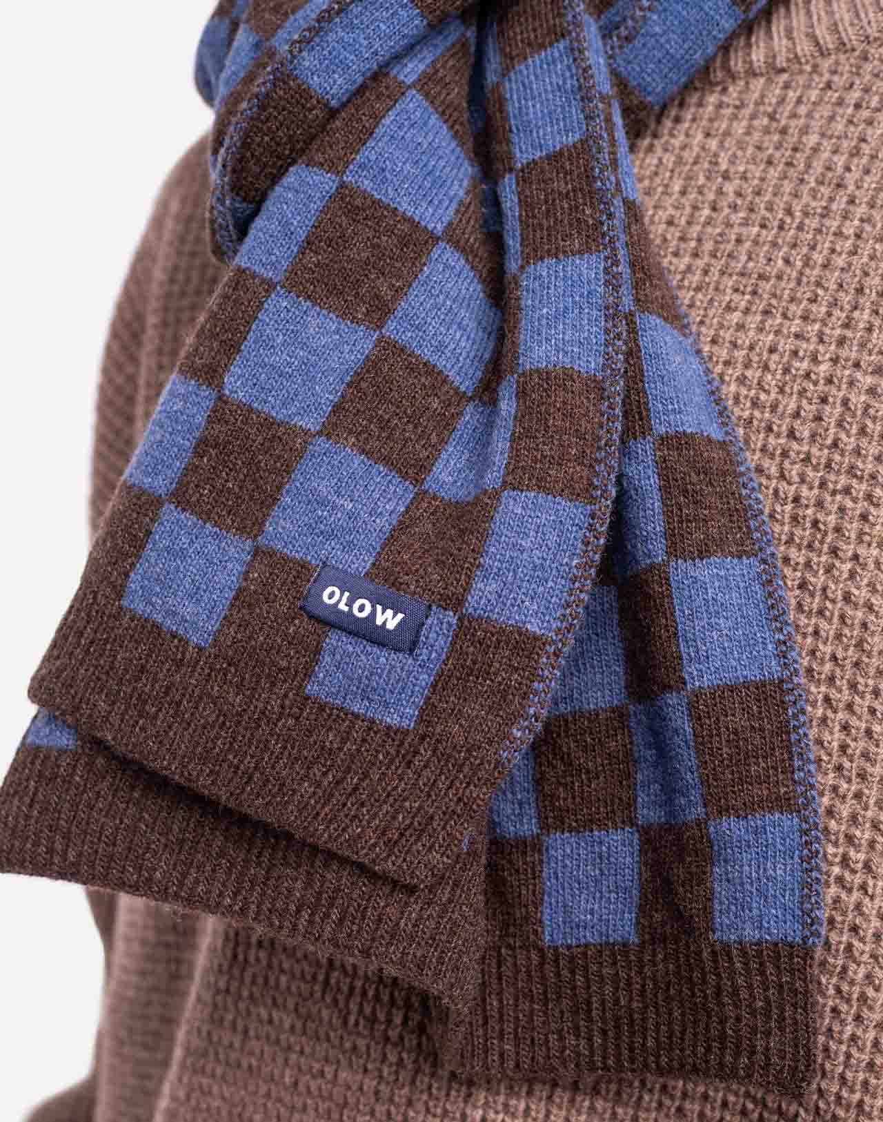 Horn Damier Scarf - Bicoloured