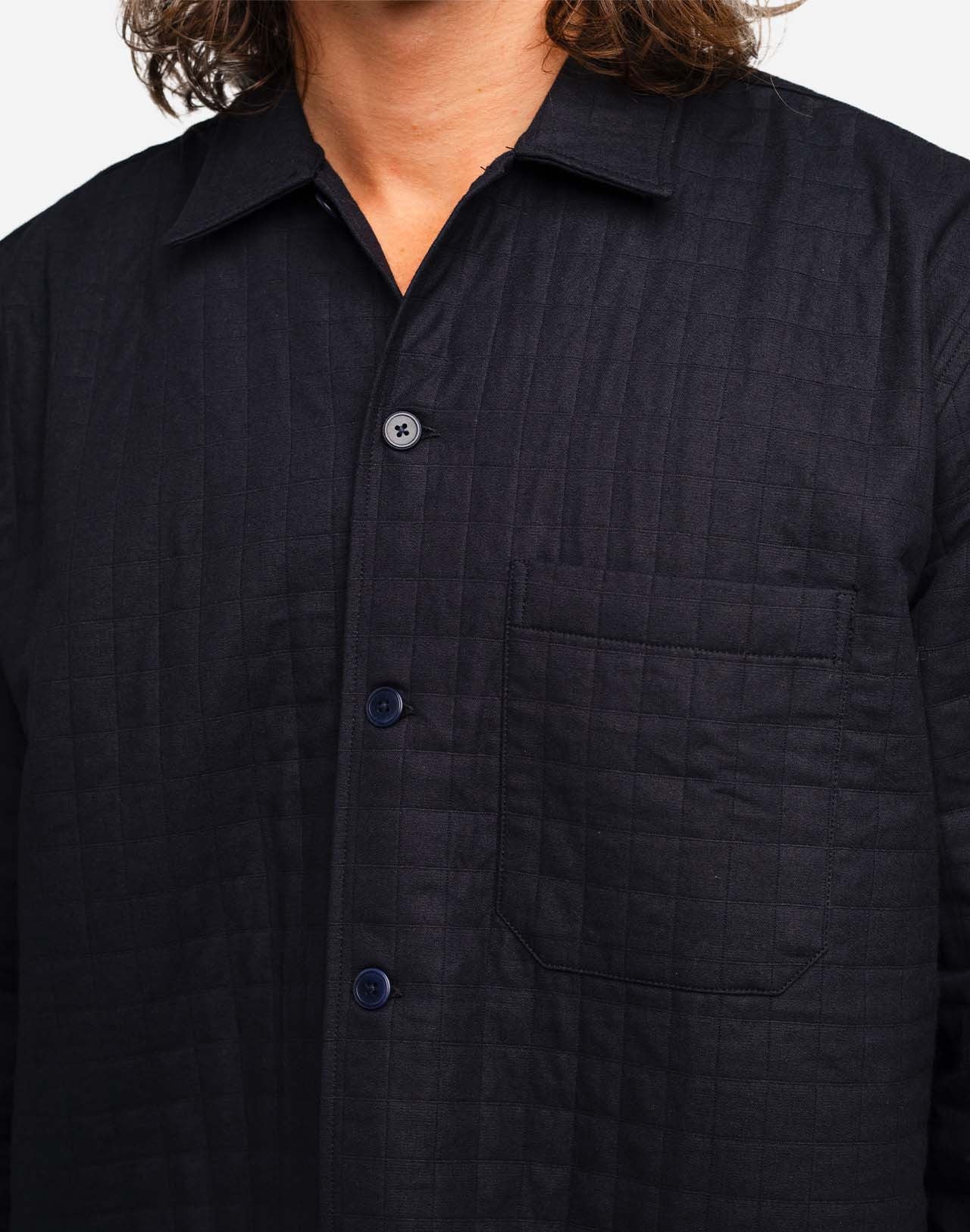 Hokka Overshirt - Midnight Black