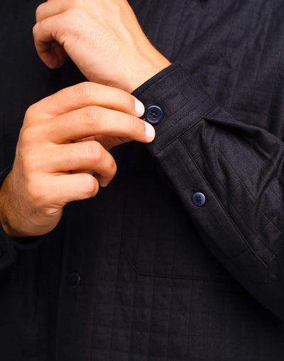 Hokka Overshirt - Midnight Black