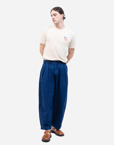 Cargeot Denim Pants - Blue