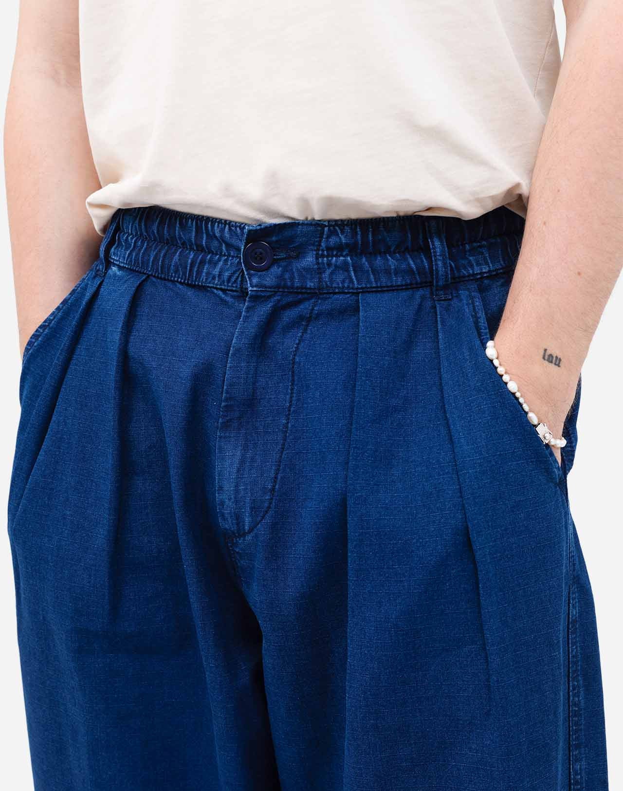 Cargeot Denim Pants - Blue
