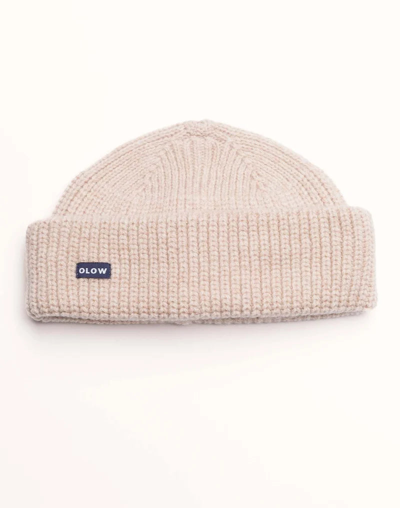 Laban Marl Beanie - Ecru/Beige
