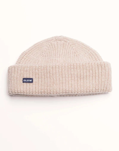 Laban Marl Beanie - Ecru/Beige